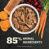 Pack: 12.8oz (6 Count, 3 ACANA Premium Chunks in Bone Broth Grain-Free Wet Dog Food Variety Beef + Poultry Recipes Cans