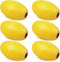SILANON Marine Rope Floats, 4/6pcs Crab Trap Buoy Fishing Marker Buoys, Oval Water Floats for Boats Pool