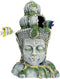 Hamiledyi Buddha Head Statue Aquarium Decorations, Resin Fish Hideout Betta Cave for Large Fish Tank