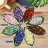 Polished Fluorite Gravel Rocks Bulk, 0.9 Lb/405g Natural Tumbled Crystal Chips for Fish Turtle Tank Decor