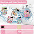 5pcs,Reusable Dog Diapers Female Dog Doggie Puppy Doggy Diapers Female, Period Panties in Heat, Owl, Large