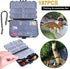 TOPFORT 187/343pcs Fishing Accessories Kit with Tackle Box, Includes Hooks, Weights, and Snaps