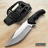 KCCEDGE BEST CUTLERY SOURCE Tactical Hunting Knife, 9" Full Tang Fixed Blade Camping Accessories Gear