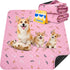 Sunheir 2-Pack Extra Large Reusable Dog Mat for Floor, Dog Playpen, Non-Slip