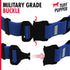 Tuff Pupper Waterproof Action Collar for Dogs, Heavy Duty Tear Proof Dog Collar with Rust-Proof Metal Hardware