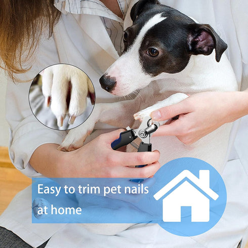 Dog Nail Clippers with Safety Guard, Professional Grooming Tool for Small Medium Large Dogs