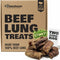 K9warehouse Beef Lung Dog Treats - Two Pounds - Dehydrated & Roasted