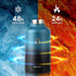 64oz 48H, RAYMYLO Insulated Water Bottle, Triple Wall Vacuum Stainless Steel Water Bottles - Keeps Cold Reusable Half
