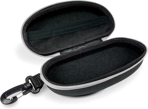 Flow Swim Goggle Case with Bag Clip for Backpack - Protective Case for Swimming Goggles