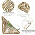 kathson Bearded Dragon Hammock with Suction Cups, 2 PCS Reptile Terrarium Leaves, Habitat Decor for Lizards, Snakes,