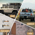 Shovel Mount for Roof Rack, Truck Bed, Offroad Roof Rack Axe Holder, Quick Fist Mount Clamps Fit 0.67" to 1.57" D Tools