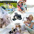 Expandable Pet Carrier - Airline Approved for Small Pets, Removable Pad and Pockets, TSA Compliant