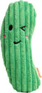 8'' Squeaky Dog Plush Toy, Bite_Stick Collection for Small and Medium Dogs (Cucumber)