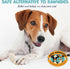 Pack 3-4 inch (6-Pack) Approved Mini Beef Cheek Rolls - Single Ingredient, All Natural Dog Treats for Small and Medium