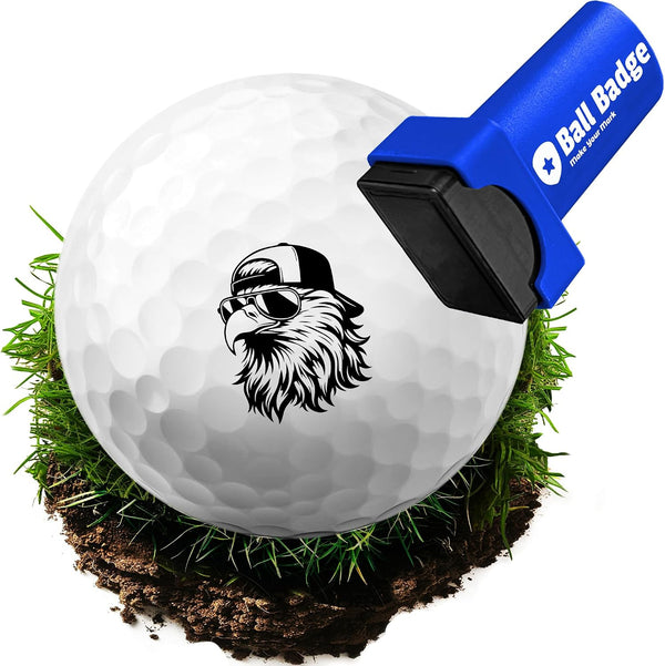 Ball Badge - Golf Ball Stamp, (The America Series) Golf Ball Marker,