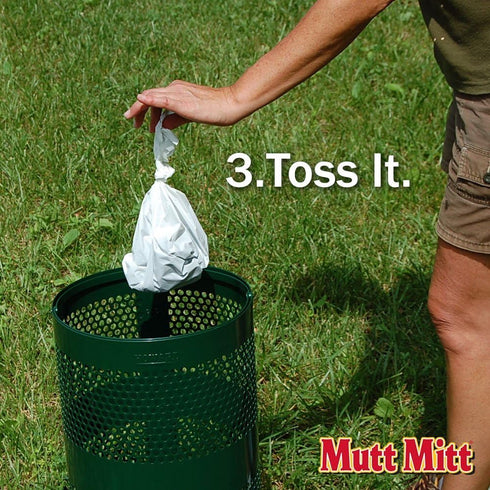 MUTT MITT Dog Waste Pick Up Bag, 100-Count