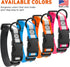 BioThane Reflective Dog Collar, Waterproof Heavy Duty Quick Release Collar with Sturdy Buckle in Fun Modern Colors