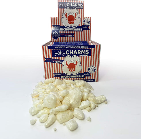 12-Pack Himalayan Yaky Charms Dog Treat Popcorn Made in USA