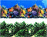 Lainrrew HD Aquarium Background Poster, Dual-Sided Water Plants & Fish Tank Landscape, 16"x40", Easy to Install