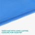 Navaris Gel Pet Cooling Mat with Durable Textiline Cover, Cooler Bed Mats for Dogs or Cats, 31.89 x 37.80 x 0.20