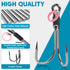 10pcs Live Shrimp Hooks, Double Fishing Hooks Shrimp Hooks Live Bait Holder Hooks Shrimp Walker Fishing Hooks Saltwater