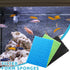 9 17 11 Inch 1/2 1 Inch, Pcs Fish Pond Foam Aquarium Filter Sponge Wave Shape Coarse Foam for Fish Tank Sump Pond x x