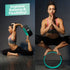 URBNFit Yoga Wheel, 12-Inch Roller for Stretching & Flexibility, Durable Materials & Soft Foam Padding