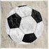 Stupell Industries Rustic Sports Soccer Ball Wall Plaque Art by Kim Allen
