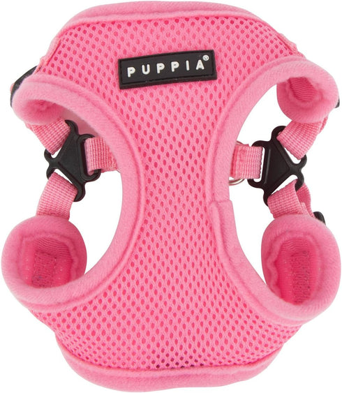 Puppia PARA-HC1533-PK-S Pink Soft Harness C Pet-Vest-Harnesses, Size Small