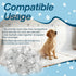 Ysoritha 15 (Clear-15 Puppy Potty Pad Wall Holder Clips, Pcs Dog Pee Pad Wall Holder Prevents Male Dog Leg-Lifting