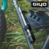 GIYO GM741 High Precision Portable Bike Pump with Gauge, 140 PSI, Universal Valve