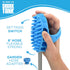 Aquapaw Dog Bath Brush Pro & Shower Attachment - Large Silicone Rubber with 8ft Hose for Bathing