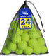 FURWEY Tennis Balls, 12/24/36/80 Pack Bulk Tennis Balls Pressureless Tennis Ball, Come