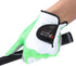 Left Hand Microfiber Golf Gloves - Non-Slip Design in Red and Black