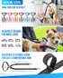 KOOK UDU Dog Seat Belt for Car, Dual Pet Vehicle Headrest Restraint Safety Seatbelt,Two Dog Leash No Tangle Dog Car
