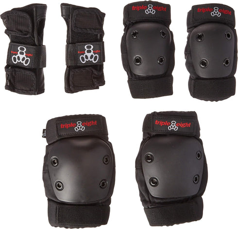 Triple Eight JR Derby Pad Set with Wristguards, Elbow, Knee, Junior