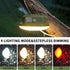 Rechargeable Camping Lights - 800LM LED Lantern with Magnet, 5 Lighting Modes, 4500mAh, IP54 Waterproof for Outdoor Use