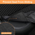 Hammock 2026 600D Mancro Dog for Car, Upgraded Heavy Duty Waterproof & Scratch-Resistant Dog Car Seat Cover, Back Seat