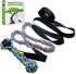 LOOBANI Outdoor Bungee Tug Toy, Dog Toy Hanging from Tree for Small