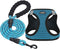 Dog Harness Step-in Breathable Vest Harnesses for Small/Medium Dogs (Blue)
