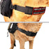 EXCELLENT ELITE SPANKER Dog Pack for Medium & Large Dogs - Hound Saddle Bag Backpack with 2 Side Pockets