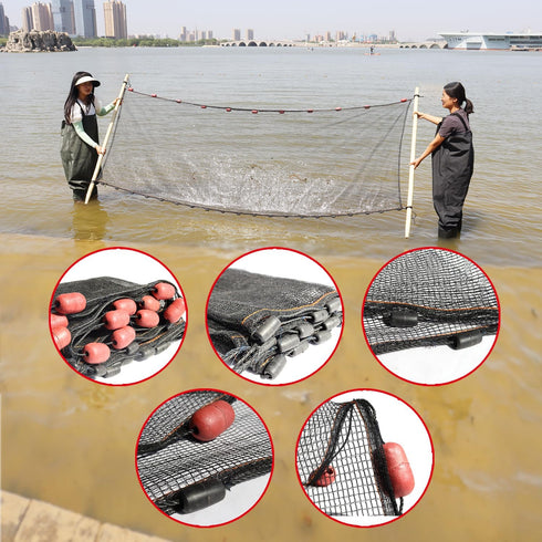 Professional Seine Net | Ultra Strong | Maximizes Catch for Commercial and Recreational Fishing