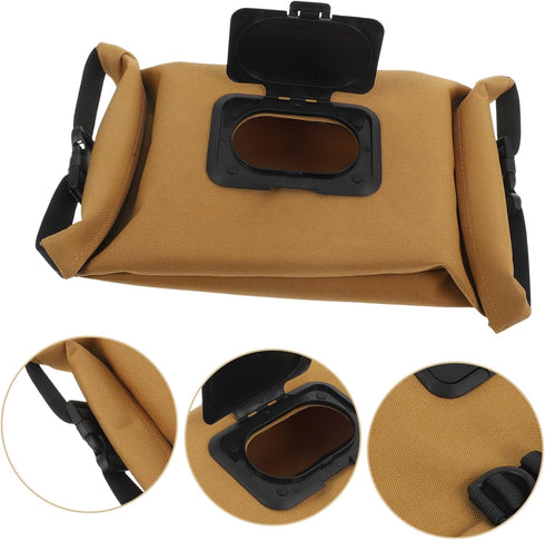Portable Reusable Wet Wipes Dispenser for Camping and Hiking - Tissue Pouch Holder