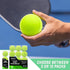 40 3 Pack GoSports GS Q-Foam Pickleballs - Quiet Foam Balls for Indoor or Outdoor Practice