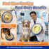 5-60 4-Cup KADTC Min Adjustable Slow Feeder Bowl for Fast Eaters, Spinning Dog Puzzle Feeder, Anti-Gulping Interactive