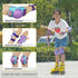 Kids Protective Gear Set, Knee Pads, Elbow Pads, Wrist Guards for 3-15 Years Child, Roller Skates, Cycling