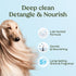 Pawfume Dog Shampoo and Conditioner, Hypoallergenic Probiotic Pet Shampoo for Smelly Dogs, Best for Puppies (Blue