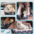 FADEYJ Center Console Dog Car Seat, Pete Console Car Seat for Cats Dogs Middle (Black)