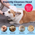 Pet Glove Wipes for Dogs - Coconut Scented Cleaning Gloves, Dual-Sided Grooming for Cats, 6 Count for Daily Care and