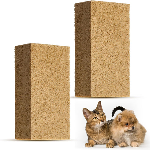 RimCereal Pet Hair Remover Sponge Cat and Dog Hair Sponge Rubber Pet Fur
